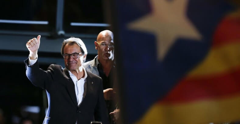 El órdago independentista se queda en pares