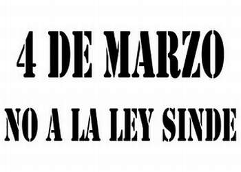 No a la Ley Sinde. 4 de Marzo, movilízate!